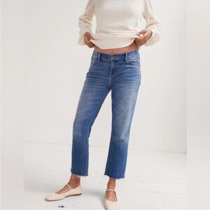 Hatch Denim Cropped Jeans